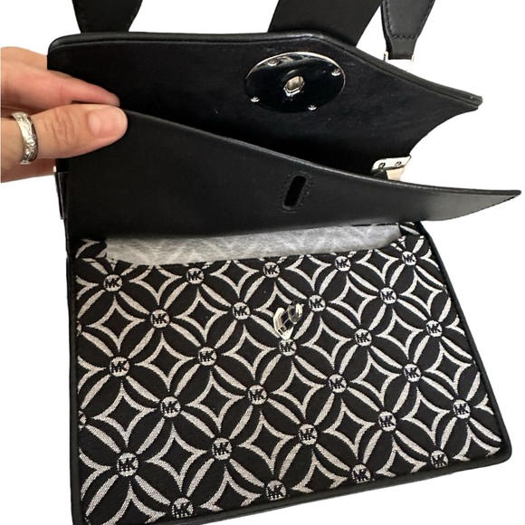 Greenwich Small Logo Jacquard Crossbody Bag - Picture 11 of 13